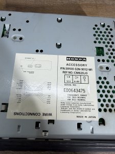 Магнитофон HONDA TORNEO