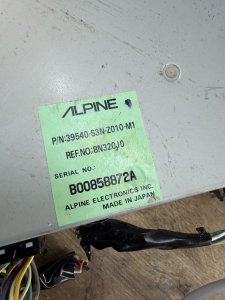 Блок навигации 39540S3NZ010 HONDA ODYSSEY