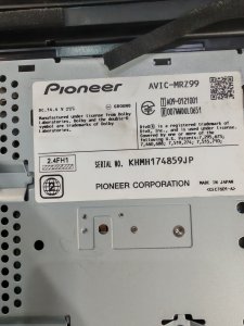 Магнитофон HONDA ODYSSEY RA8 2002